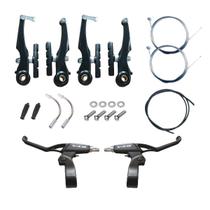 Kit Freio V brake Alumínio Gta Completo + Cabo e Conduite