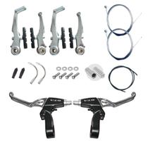 Kit Freio V brake Alumínio Gta Completo com Cabo e Conduite