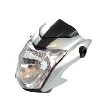 Kit Frente Farol Com Carenagem Lateral Titan 160 Prata Edição Especial 2019 Semelhante Á De Fábrica