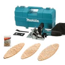 Kit Fresadora de Junção 4Pol 710W PJ7000 Makita e Biscoitos 0 10 20