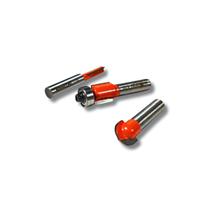 Kit Fresas Tupia 3 Peças Aço de Carbono Bestfer
