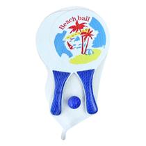 Kit Frescobol Com 2 Raquetes E 01 Bola Praia