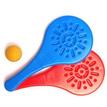 Kit Frescobol Tênis Raquetes e Bola GGB Brinquedos