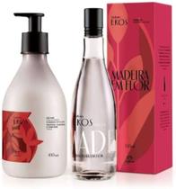 Kit frescor ekos madeira em flor da natura