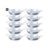 Kit Frigideira Pergaminho Em Alumínio Com Alça N 16 - 10 Pçs