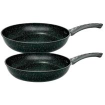 Kit Frigideiras Zebra Indução Cerâmica 28Cm E 24Cm