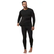 Kit Frio Intenso Conjunto Termico Calça e Blusa Pelinho Flanelado Elasticidade Masculino Feminino