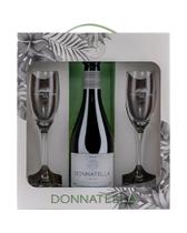 Kit Frisante Donnatella Branco Suave + 2 Taças Kit Frisante Donnatella Branco Suave + 2 Taças
