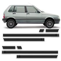 Kit Friso 8 Peças Lateral Uno 2005 Até 2010 4 Portas Kit Friso 8 Peças Lateral Uno 2005 Até 2010 4 Portas