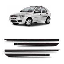 Kit Friso Borrachão Lateral Fiat Palio 2007 2008 4 Portas