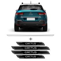 Kit Friso Do Porta-malas Cactus + Soleira Da Porta Protetora