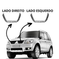 Kit Friso Grade Dianteira Pajero TR4 Lado Direito e Esquerdo Kit Friso Grade Dianteira Pajero TR4 Lado Direito e Esquerdo