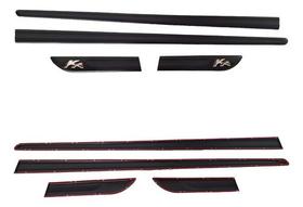 Kit Friso Lateral 4 Peças Ford Ka 2 Portas 09/12. Kit Friso Lateral 4 Peças Ford Ka 2 Portas 09/12.