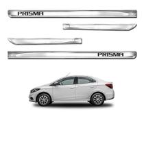 Kit Friso Lateral Personalizado Modelo X-Treme Cor Cromado Prisma 2012 a 2020 4 Portas