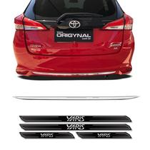 Kit Friso Para-Choque Yaris Hatch 18/19 e Soleira Protetora