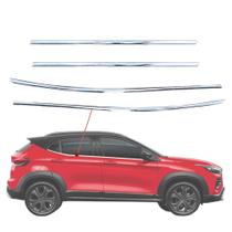 Kit Friso Pestana Cromada Para Janela Volkswagen T-Cross Tcross 2019 20 21 22 23 24 Kit Friso Pestana Cromada Para Janela Volkswagen T-Cross Tcross 2019 20 21 22 23 24