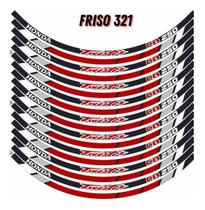 Kit Friso Refletivo Adesivo Roda Cb250 Twister Fr321 Moto Kit Friso Refletivo Adesivo Roda Cb250 Twister Fr321 Moto