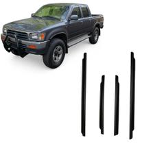Kit Friso Soleira Hilux 1992 Até 2004 Frontal e Traseira