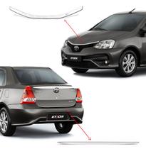 Kit Frisos Traseiro Porta-malas + Dianteiro Etios Sedan 2018
