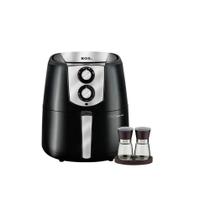 Kit Fritadeira Air Fryer EOS EAF42P 4,2L 1500W Preta 110V com Moedor Kit Fritadeira Air Fryer EOS EAF42P 4,2L 1500W Preta 110V com Moedor