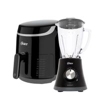 Kit Fritadeira Black Digital e Liquidificador Super Chef Oster