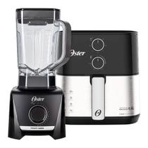 Kit Fritadeira Inox Compact 4,6L E Liquidificador 1400 Full Oster 220V Kit Fritadeira Inox Compact 4,6L E Liquidificador 1400 Full Oster 220V