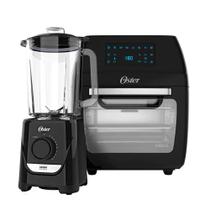 Kit Fritadeira Oven Fryer 12L E Liquidificador Power Oster 2,2L 110V Kit Fritadeira Oven Fryer 12L E Liquidificador Power Oster 2,2L 110V
