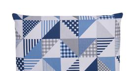 Kit Fronha Algodão Para Travesseiro 02 Peça Acqua