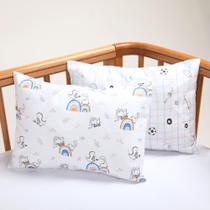 Kit Fronha Bebê Dino Contém 02 Un Papi Kit Fronha Bebê Dino Contém 02 Un Papi