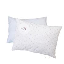 Kit Fronha Bordado Bebê 40x28cm 100% Algodão 150 fios c/ 2 unidades