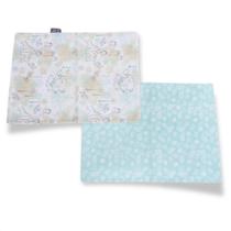 Kit Fronha Enxoval Bebe Safari Neutra C/2 28cmx40cm Algodão Kit Fronha Enxoval Bebe Safari Neutra C/2 28cmx40cm Algodão