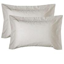 Kit Fronha Padrão 200 Fios Fio Tinto Chambret - Kacyumara