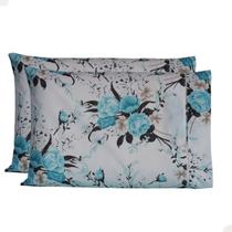 Kit Fronhas 2 Peças 70cm x 50cm 100% Algodão Percal 150 Fios Kit Fronhas 2 Peças 70cm x 50cm 100% Algodão Percal 150 Fios