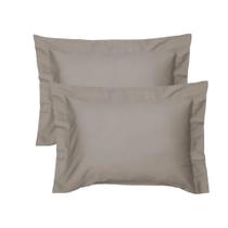 Kit Fronhas Kacyumara Satinee 300 Fios 50x70cm - 100% Algodão - 2 peças