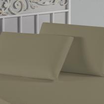 Kit Fronhas Nobre 2 Peças 50cm x 70cm Malha 100% Algodão - Avelã Kit Fronhas Nobre 2 Peças 50cm x 70cm Malha 100% Algodão - Avelã