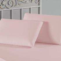 Kit Fronhas Nobre 2 Peças 50cm x 70cm Malha 100% Algodão - Rosa Kit Fronhas Nobre 2 Peças 50cm x 70cm Malha 100% Algodão - Rosa