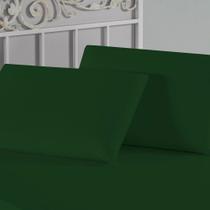 Kit Fronhas Nobre 2 Peças 50cm x 70cm Malha 100% Algodão - Verde-Bandeira Kit Fronhas Nobre 2 Peças 50cm x 70cm Malha 100% Algodão - Verde-Bandeira