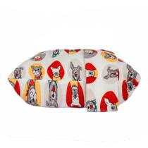 Kit Fronhas Plush Estampa Divertida Bella Enxovais - 2 Unidades