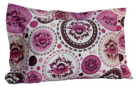 Kit Fronhas Três Estampas C/ 6 Unds. 100% algodão percal 200 fios Kit Fronhas Três Estampas C/ 6 Unds. 100% algodão percal 200 fios