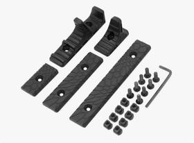 Kit Front Grip Dual Hand M-lok Keymond Handguard Com Protetor Mount Snake Aeg Kit Front Grip Dual Hand M-lok Keymond Handguard Com Protetor Mount Snake Aeg