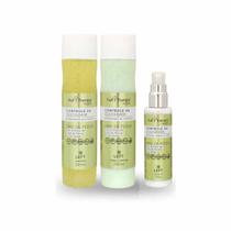 Kit Fruit Therapy Shampoo Condicionador e Leave-in Controle da Oleosidade Lima de Pérsia Left