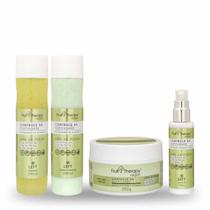 Kit Fruit Therapy Shampoo Condicionador Leave-in e Máscara Controle da Oleosidade Lima de Pérsia Left