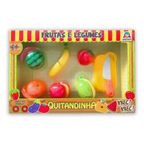 Kit Fruta E Legumes Quitandinha Com 8 Itens 900-5 - Braskit Kit Fruta E Legumes Quitandinha Com 8 Itens 900-5 - Braskit