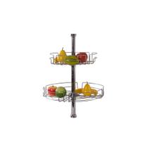 Kit Fruteira Giratória Soft Cromado 8525 Jomer Kit Fruteira Giratória Soft Cromado 8525 Jomer