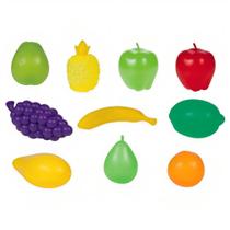 Kit Frutinhas Hortifrúti Brinquedo Com 10 Peças 8508 Braskit
