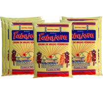 Kit Fubá Orgânico Vegano 100% Natural Sem Glúten 450g 6 UND