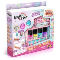 Kit Fun Decore Suas Unhas Glitter Kit Fun Decore Suas Unhas Glitter
