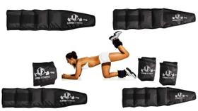 Kit Funcional Com 02 Pares de Caneleira Tornozeleira Academia exercício funcional De 1kg E 3kg