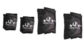 Kit Funcional Com 02 Pares de Caneleira Tornozeleira Academia exercício funcional De 3kg E 5kg