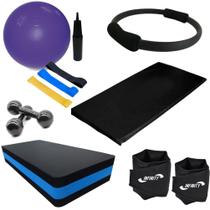 Kit Funcional Para Treino Aeróbico E Fortalecimento Com Step